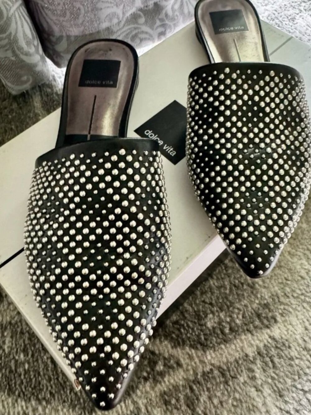 Dolce Vita Studded Mules